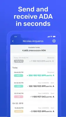 Yoroi - The Cardano Wallet android App screenshot 1