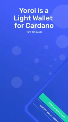 Yoroi - The Cardano Wallet android App screenshot 3